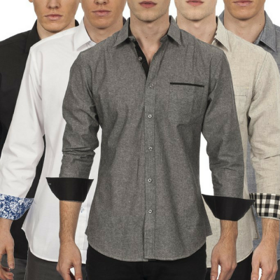 Men’s Slim Fit Shirts Just $14.99! Down From $90!