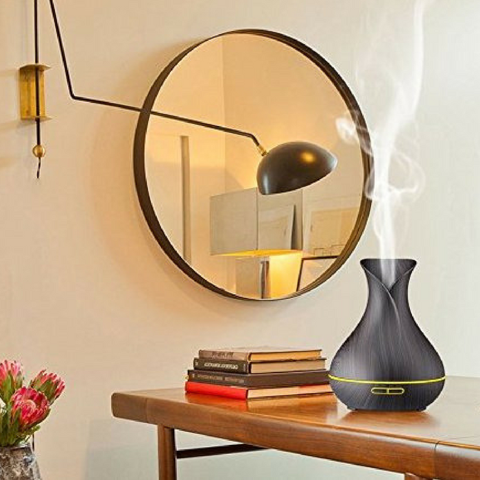 Wood Grain Aromatherapy Oil Diffuser
