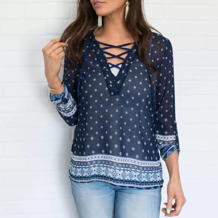 Lace-Up Tunic
