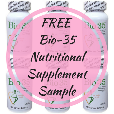 FREE Bio-35 Nutritional Supplement Sample!