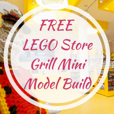 FREE LEGO Store Grill Mini Model Build!