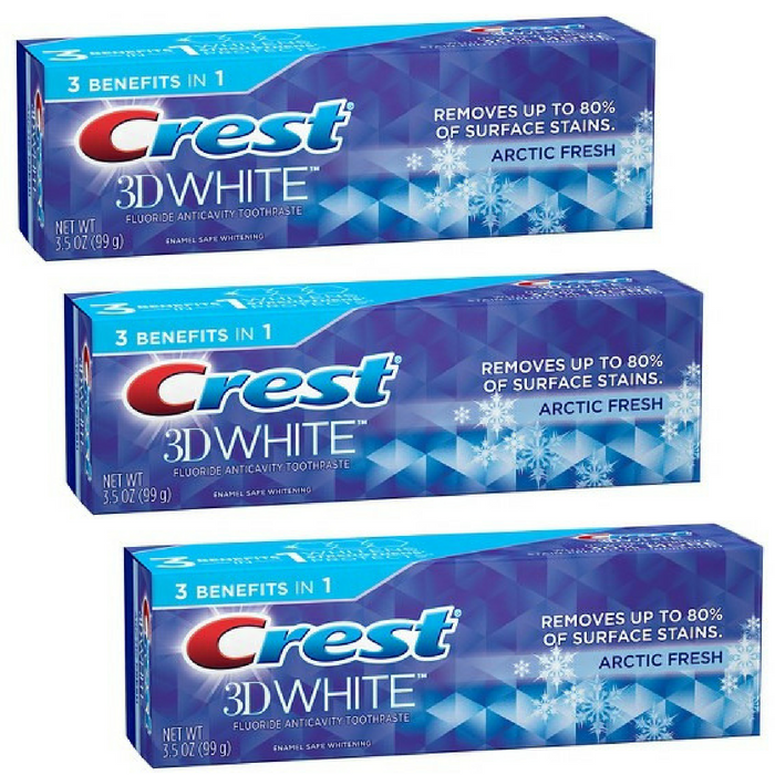 Crest 3D White Arctic Fresh Toothpaste Just $0.78 At Walmart! Crest 3D White Arctic Fresh Toothpaste