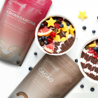 FREE Superwell Organic Super Root Powder!