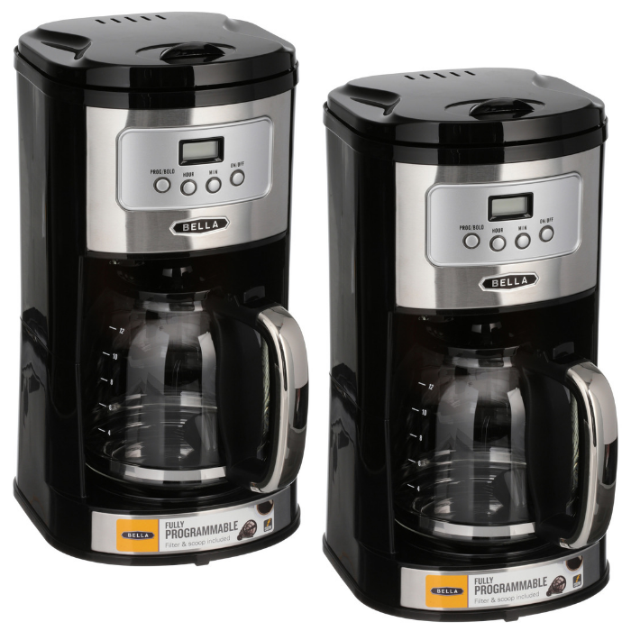 Bella 12-Cup Coffee Maker Just $18.12! Down From $40!