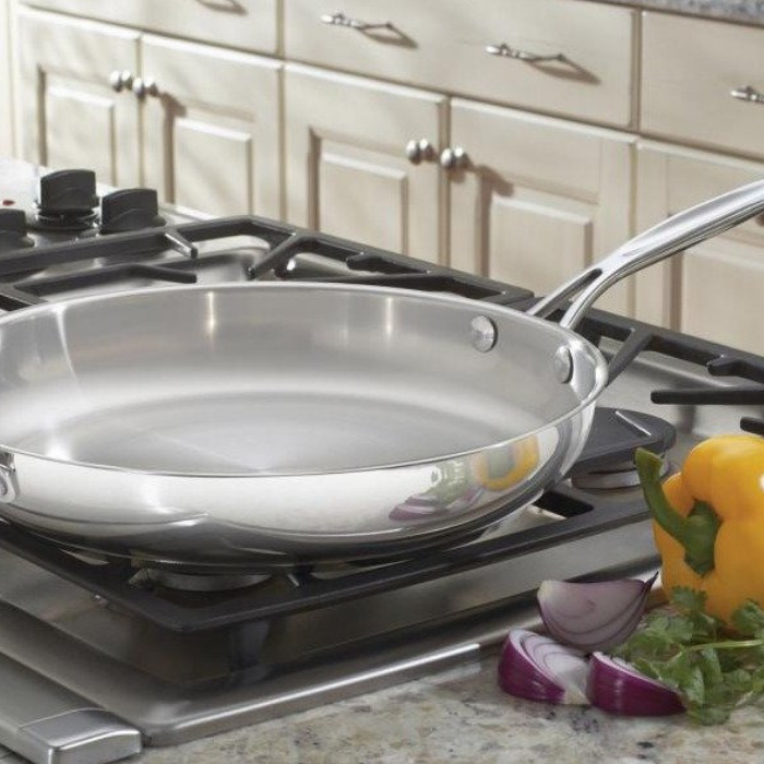 Cuisinart 12-Inch Skillet With Glass Cover Just $36! Down From $100! PLUS FREE Shipping!