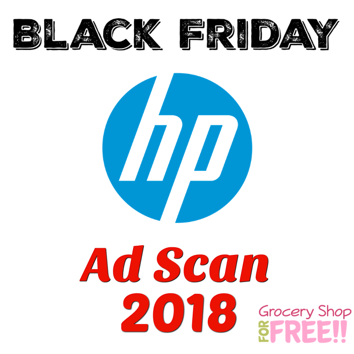 HP Black Friday 2018 Ad Scan!