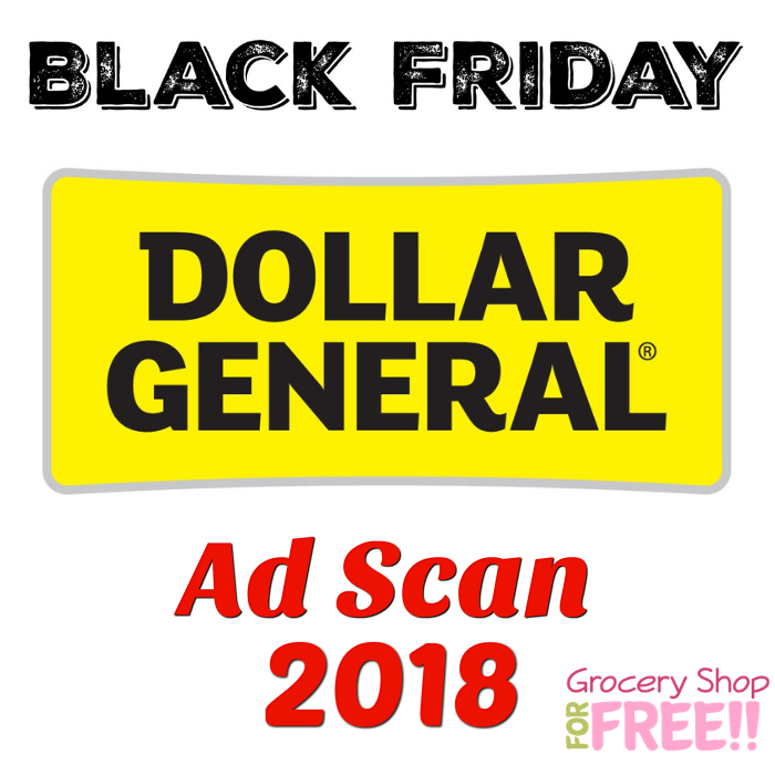 Dollar General Black Friday 2018 Ad Scan!