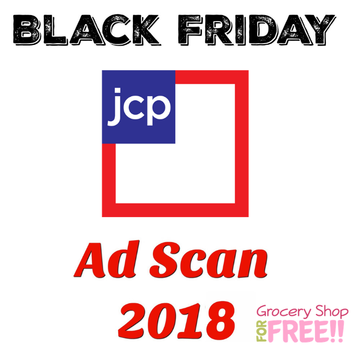 JCPenney Black Friday Ad Scan 2018!