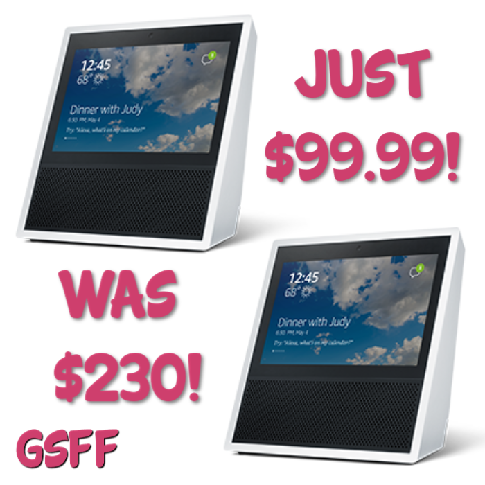 Amazon Echo Show Just $100! Down From $230! PLUS FREE Shipping!