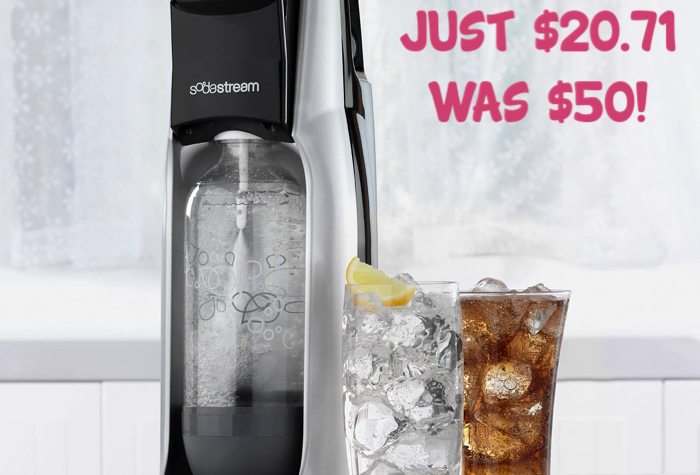 SodaStream Jet Sparkling Water Maker Just $20! Down From $50!