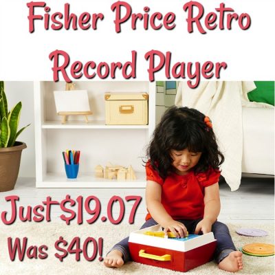 Fisher Price Classics Retro Record Player Just $19.07! Was $40!
