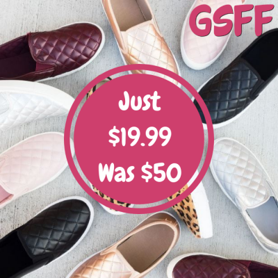 Slip-On Sneakers Just $19.99! Down From $50!
