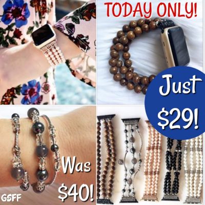 Beautiful Watch Bands Just $19!  Was $40!  PLUS FREE Shipping!