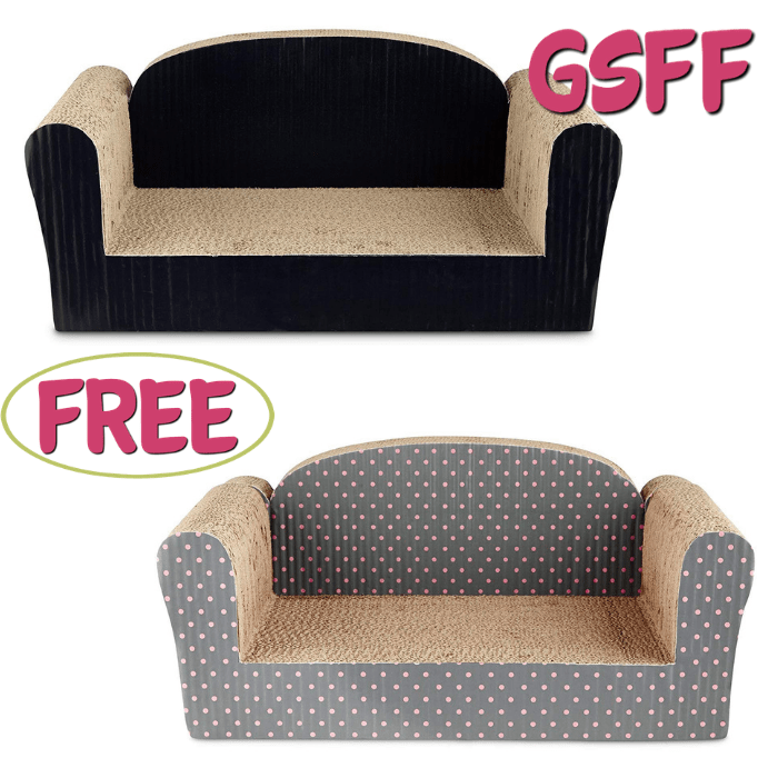 FREE Cardboard Cat Scratcher!