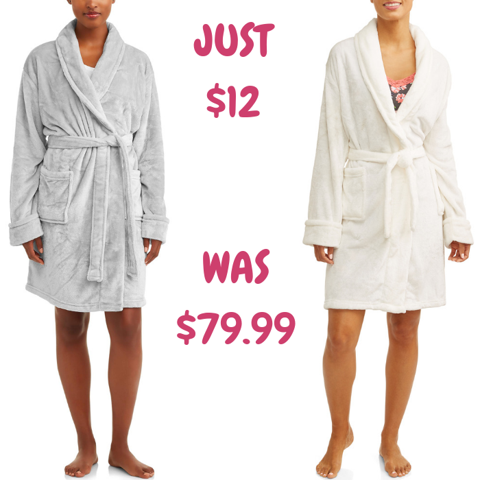 Women’s Velvet Robe Just $12! Down From $80!