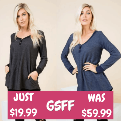 Long Sleeve Top Just $19.99! Down From $60! Shipped!