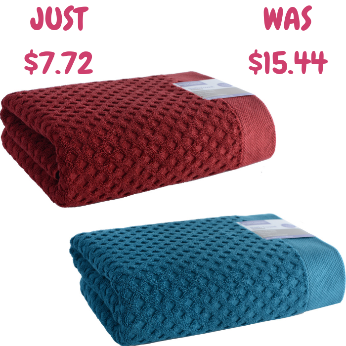 Plush Bath Towel Just $7.72! Down From $15! Plush Bath Towel