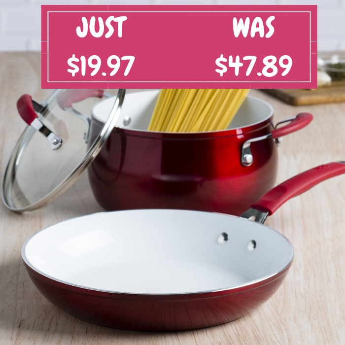 Tasty 3-Piece Cookware Set Just $19.97! Down From $48!