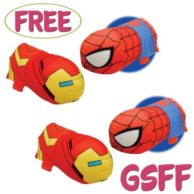 FREE Iron Man To Spider-Man Flipazoo Plush From Walmart!