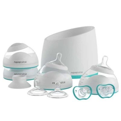 nanobebe Breastfeeding Baby Bottles Starter Set