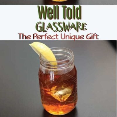 Well Told Glassware:  The Perfect Unique Gift