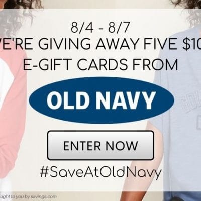 EXPIRED:  Win An Old Navy $100 Gift Card