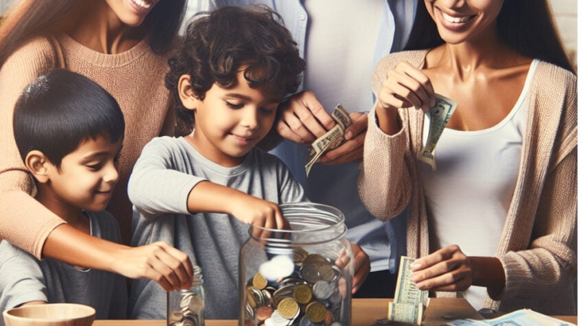 Saving Money While Raising Kids