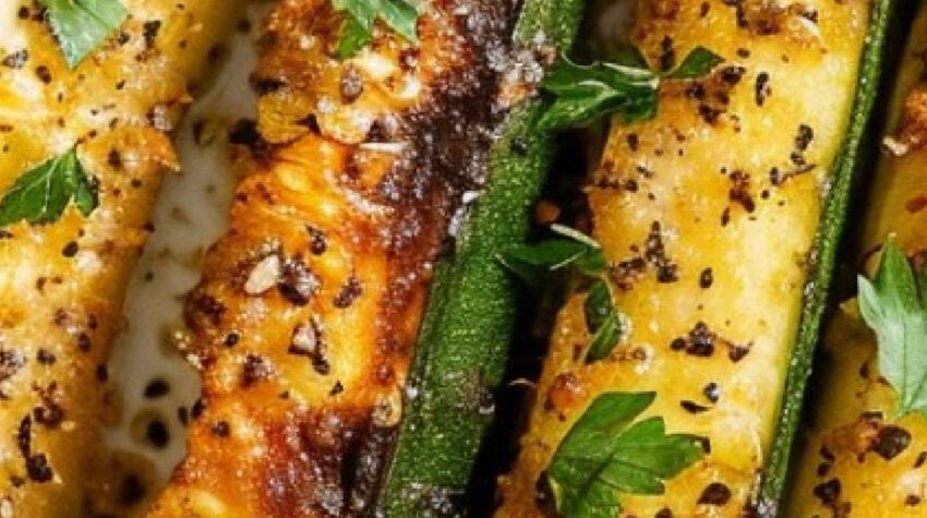 Simple Herb Infused Roasted Zucchini Recipe Mj