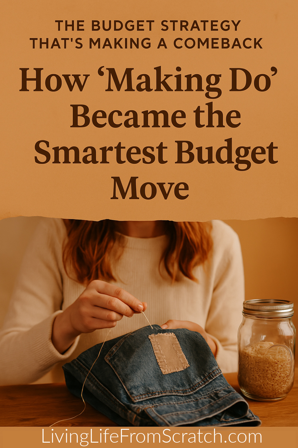 Tired of overspending on things you don’t really need? Learn how the old-school “make do” mindset is helping families save more, spend less, and stress less—without feeling deprived. These simple shifts at home might just become your favorite budget trick! #FrugalLiving #BudgetTips #SimpleLiving #MakeDo #MoneySavingTips