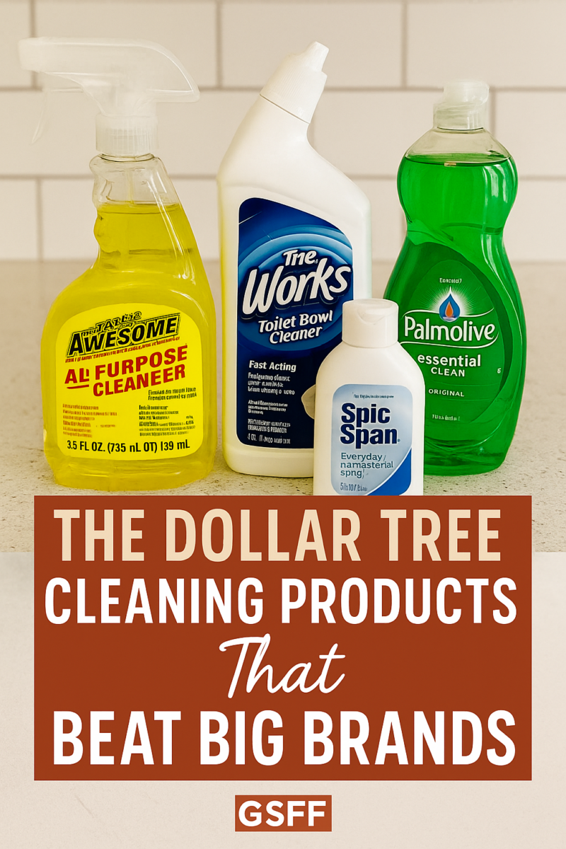 The Dollar Tree Cleaning Products That Beat Big Brands