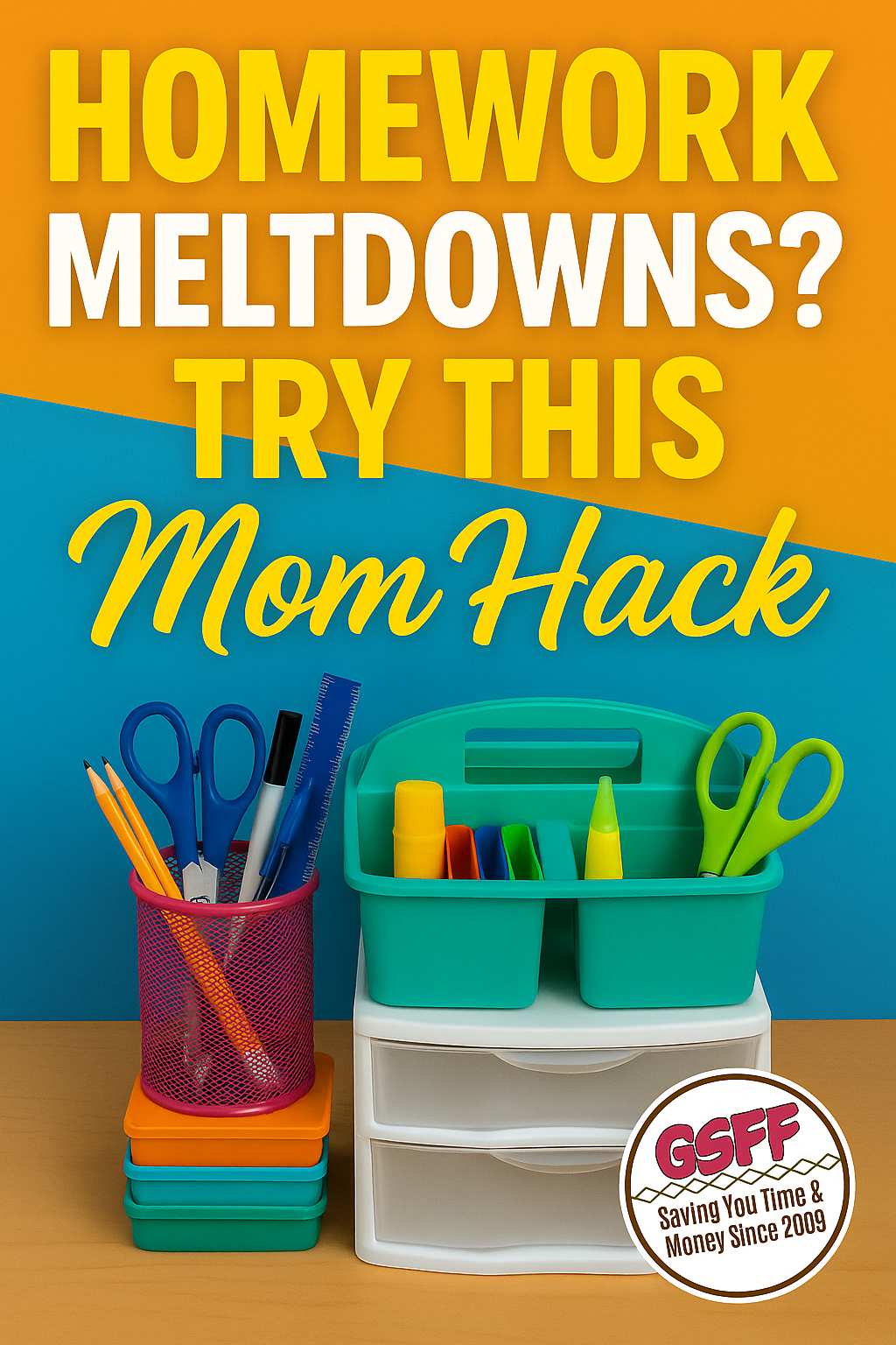 Homework wars? Back-to-school chaos doesn’t have to take over your life. Try these sanity-saving study zone hacks every mom needs. #BackToSchool #Organization #MomLife