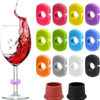 Drink Markers for Wine Glass Charms Just $2.66 (26 pcs)!