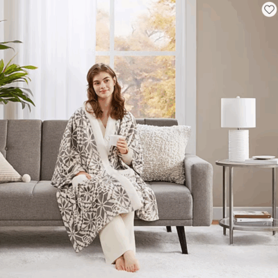 True North by Sleep Philosophy Plush Wearable Throw Wrap Just $17.49 (normally $70!)!