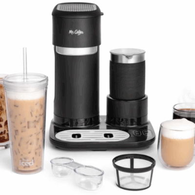Mr. Coffee 4-in-1 Single-Serve Coffee Maker with Milk Frother Just $69.80 (Reg. $119.99)!