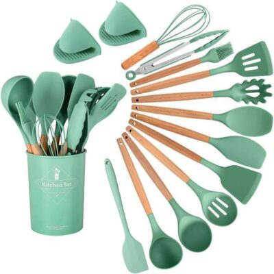 15 Pieces Silicone Cooking Utensils Set – Just $11.99 (Reg. $23.99)
