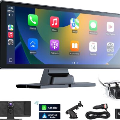 CarPlay & Android Auto Screen with Backup Camera – Big Drop to $59.99 (Reg. $119.99)