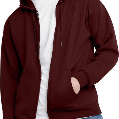 Hanes Men’s EcoSmart Full-Zip Hoodies – Just $9.99 (Reg. $27)