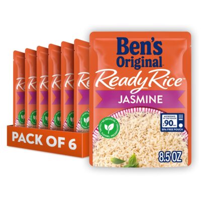 BEN’S ORIGINAL Ready Rice Jasmine Rice 6-Pack – Now $5.53 (Reg. $9.98)
