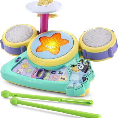 VTech Bluey Hooray Drum Set – Now $13.29 (Reg. $29.99)