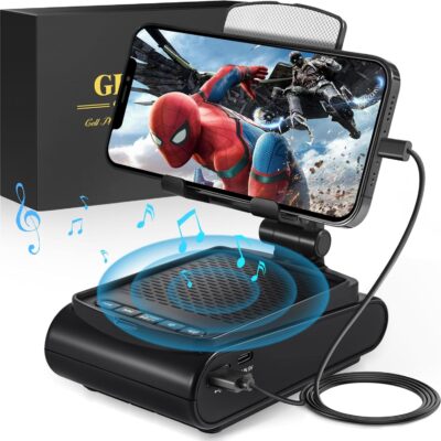 Cell Phone Stand with Wireless Bluetooth Speaker – Just $12.09 (Reg. $33)!