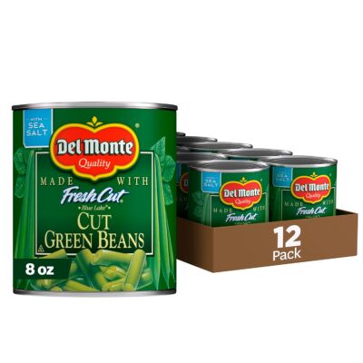 Del Monte Fresh Cut Green Beans 12-Pack (8oz Cans) – Down to as low as $3.62 (Reg. $14.88)
