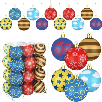 24 Pcs Christmas Tree Ornament Set – Just $4.99! Was $22.99!