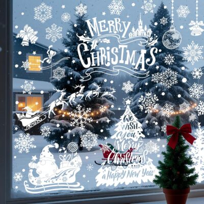 Snowflake Christmas Window Clings – Big Drop! Just $2.99 (Reg. $5.99)