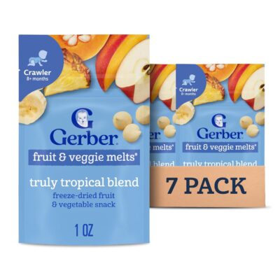 Gerber Fruit & Veggie Melts 7-Pack (Truly Tropical Blend) – Just $8.72 (Reg. $20.79)
