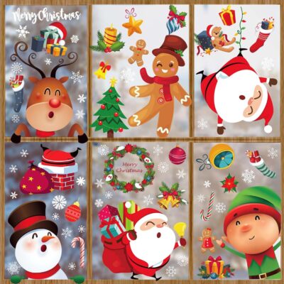 Christmas Window Clings Stickers Just $3.49! (Reg. $6.99)