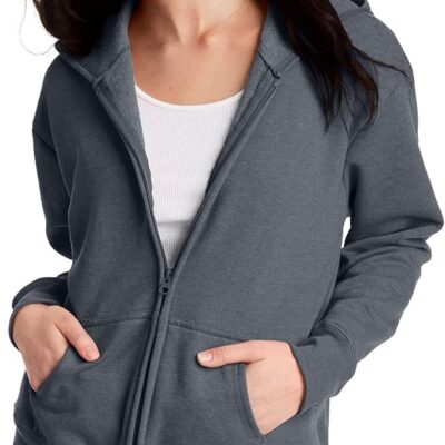 Hanes Women’s Ecosmart Full Zip Fleece Hoodie – Grab it for $3.50 (Reg. $19.99)
