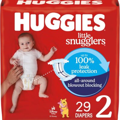 Huggies Little Snugglers Size 2 Diapers, 29 Count – Only $4.88 (Reg. $12.29)!