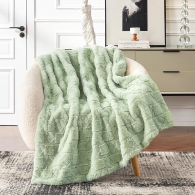 Cozy Bliss Faux Fur Throw Blankets As Low As $17.85 (Reg. $32.99)!