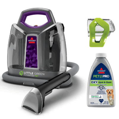 BISSELL Little Green Advanced Pet Portable Carpet Cleaner – Grab it for just $68 (Reg. $124)