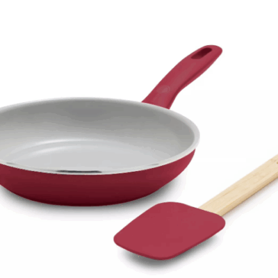 Ceramic Nonstick 7″ Frypan with Spatula – Just $9.99 (Reg. $34.99) 4 Colors to Choose From!